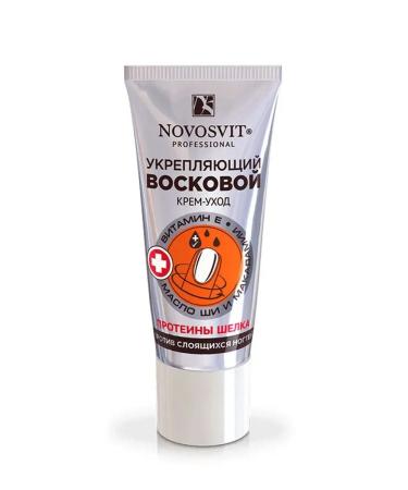 Novosvit Wax cream-caring cream strengthens against laying nails