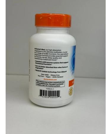 Doctor's Best Magnesium glycinate with a high degree of assimilation - Buy Online on GoSupps.com