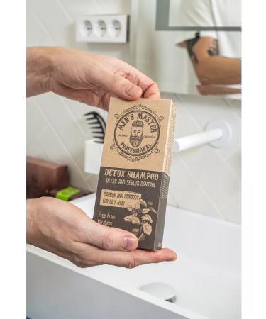 MEN'S MASTER Shampoo against dandruff and hair loss S -sulfate 260ml - Buy Online on GoSupps.com