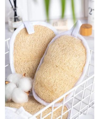 Loofah sponge Massage washclick Piling for Facial and Body from Luffa for shower - Buy Online on GoSupps.com