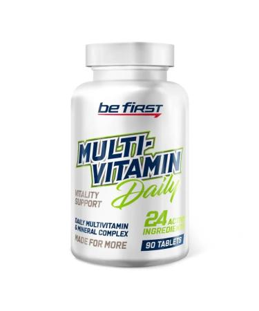 Be First Multivitamins Multivitamin Daily 90 Tab - Buy Online on GoSupps.com