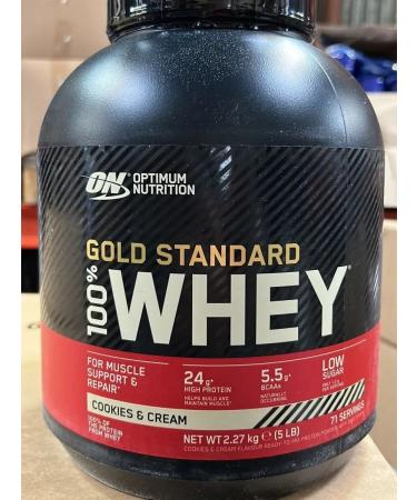 Optimum Nutrition 100% Whey Gold Standard 2270 g (EU) - Buy Online on GoSupps.com