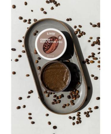 LIVSI Body scrub anti -cellulite coffee moisturizer 150 ml - Buy Online on GoSupps.com