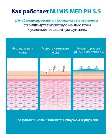 numis med Face and body cleansing gel for sensitive skin PH5.5 - Buy Online on GoSupps.com