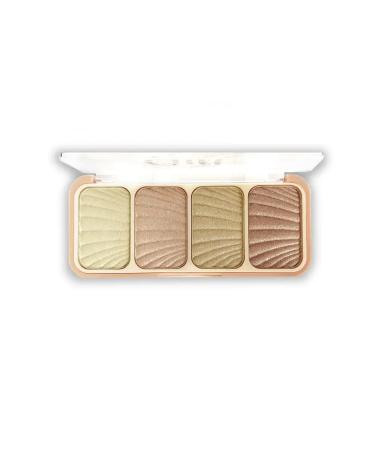 Sevencool Highlighter for the face dry "shell" tone 3