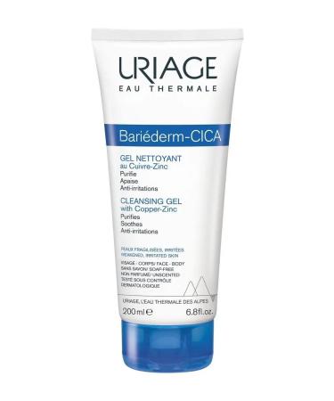 URIAGE Shower gel cleansing with copper and zinc 200 ml