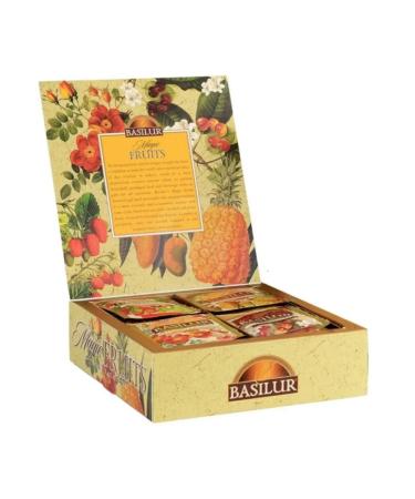 Tea Black Basilur Magic Fruits "Assorted" 40 bags - Buy Online on GoSupps.com