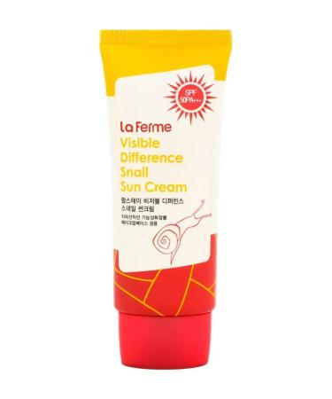 farmstay Sunny cream with mucin Snails SPF 50 PA +++