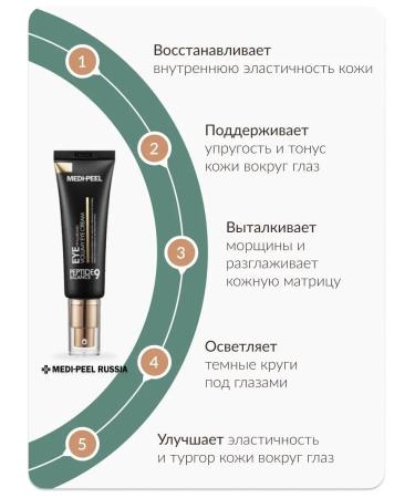 medipeel Eye lifting cream with collagen and peptides - Buy Online on GoSupps.com