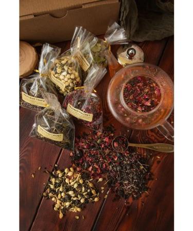 Tea and Herbs Gift set Tea black green berry and honey - Buy Online on GoSupps.com