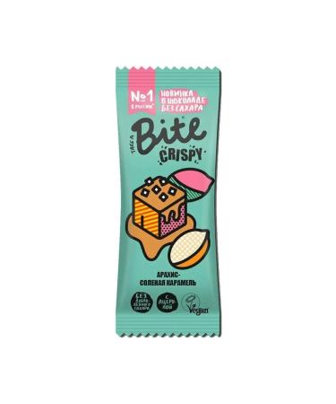 Bite Chocolate Baton Crispy arachis-salt caramel 45 g