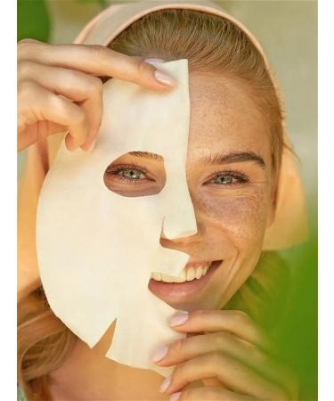 7DAYS/Face Masks/Organic Cosmetics/Fabric Face Mask/GO VEGAN Wednesday Green Day 3 pcs - Buy Online on GoSupps.com