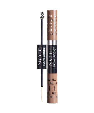 NOTE Cosmetics Brow Addict 02 Light Brown - Buy Online on GoSupps.com