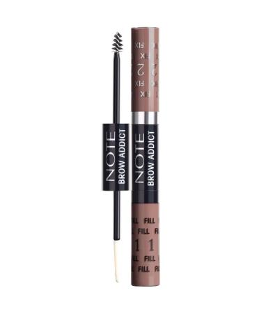 NOTE Cosmetics Brow Addict 03 Dark Brown - Buy Online on GoSupps.com