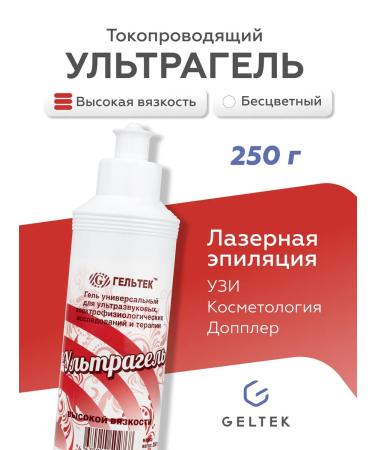 Geltek Conducting high viscosity ultragel gel 250 ml