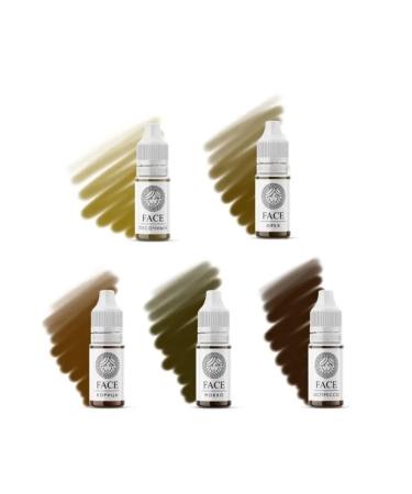 Face Company Pigments for permanent makeup and eyebrow tattoo walnuts - Buy Online on GoSupps.com