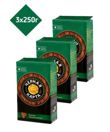 Black Card Ground coffee dark roasting 250 g