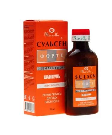 mirrolla Sulsen Forte shampoo 2% against dandruff 150ml - Buy Online on GoSupps.com