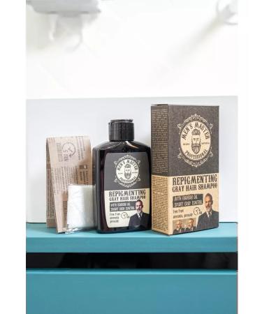 MEN'S MASTER Gray hair shampoo replacing 120 ml - Buy Online on GoSupps.com