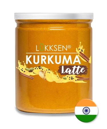 LUKKSEN Kurkuma Latte a mixture of spices for a drink gold milk 310g