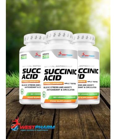 Westpharm Vegan Line Succinic Acid 60 vegan capsules