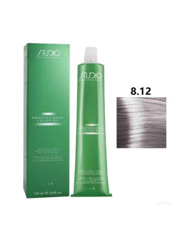 Kapous Professional Hair dye Studio 8.12