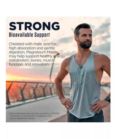 KAL Magnesium Malate Energy Support - Buy Online on GoSupps.com