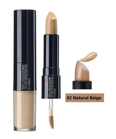 THE SAEM Cover Perfection Ideal 02 Rich Beige Conceler double 8.7g