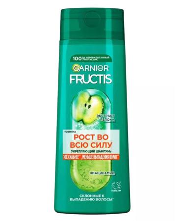 Garnier Fructis Growth in full force shampoo + balm - Buy Online on GoSupps.com