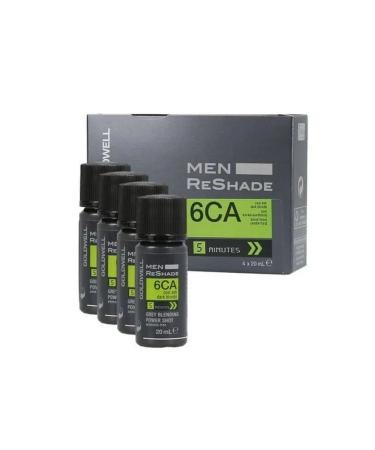Goldwell MEN ResHade 6CA Dark Blond Corrector Sedin 4 x 20 - Buy Online on GoSupps.com