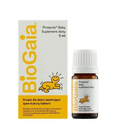 Probiotic for children Biogaia drops from colic and diarrhea 5 ml - Buy Online on GoSupps.com
