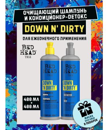 TIGI Professional shampoo air conditioning detox down n dirty