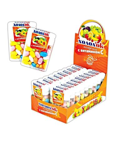 Chilly Sweets with vitamin C Assorted 18 pcs 14 g - Buy Online on GoSupps.com