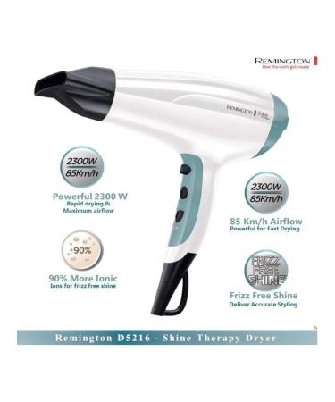 Remington Hair hair dryer Powerful Shine Therapy D5216 - Buy Online on GoSupps.com