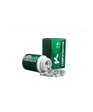 ROS Spirulinum 75 capsules of 500 mg - Buy Online on GoSupps.com