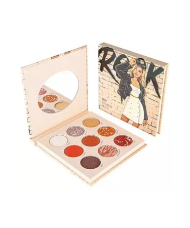 L'ETUAL Palette for eye makeup "Rock" Eyeshadows Palette