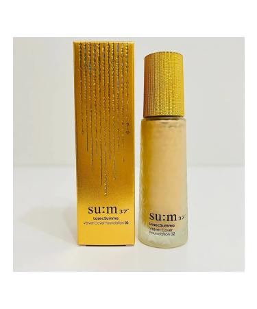 Su:m37 Tonal cream Losecsumma Velvet Cover Fondation SPF30+ - Buy Online on GoSupps.com