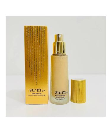 Su:m37 Tonal cream Losecsumma Velvet Cover Fondation SPF30+ - Buy Online on GoSupps.com