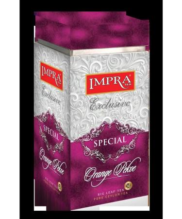Tea IMPRA Black special large sheet Zh.B. 200g