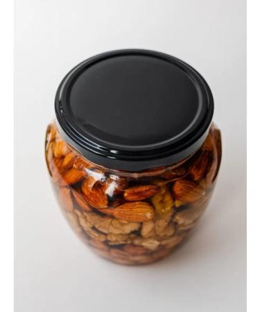 Goldenflower Acacia honey with nuts 650 g - Buy Online on GoSupps.com