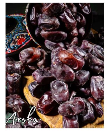 AROBA Dates of Mazafati Iranian without sugar 1500 grams
