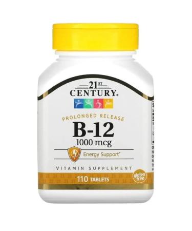 21st century Vitamin B12 1000 g in tablets 110 pcs