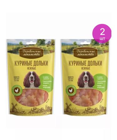 Country delicacies Dog treat for dogs for adults 90g 2 pcs