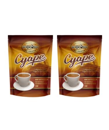 Moscow Coffee Shop on Shares Coffee soluble manual transmission of Suare 150 grams 2 pieces