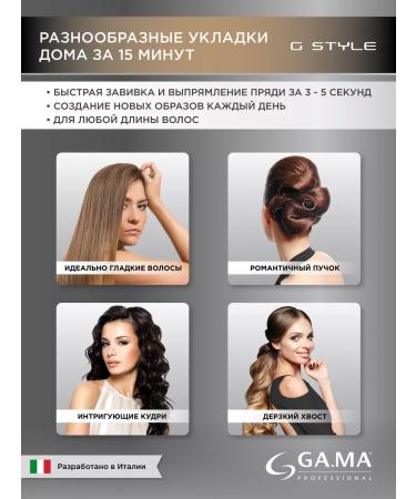 GAMA Forceps - H -style wl oxy hair rectifier. Active - Buy Online on GoSupps.com