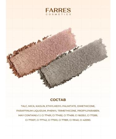 FARRES Eye of eye palette shiny persistent #5 - Buy Online on GoSupps.com