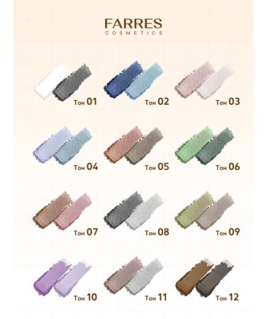 FARRES Eye of eye palette shiny persistent #5 - Buy Online on GoSupps.com