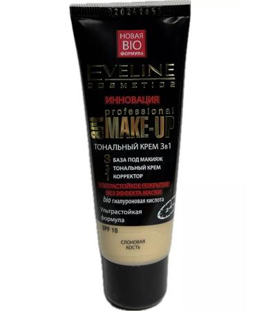 EVELINE Tonal cream 3B1 Art Make-up ivory 30 ml