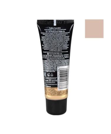 EVELINE Tonal cream 3B1 Art Make-up ivory 30 ml - Buy Online on GoSupps.com