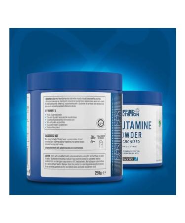 APPLIED NUTRITION L-Glutamine amino acids 250 g - Buy Online on GoSupps.com